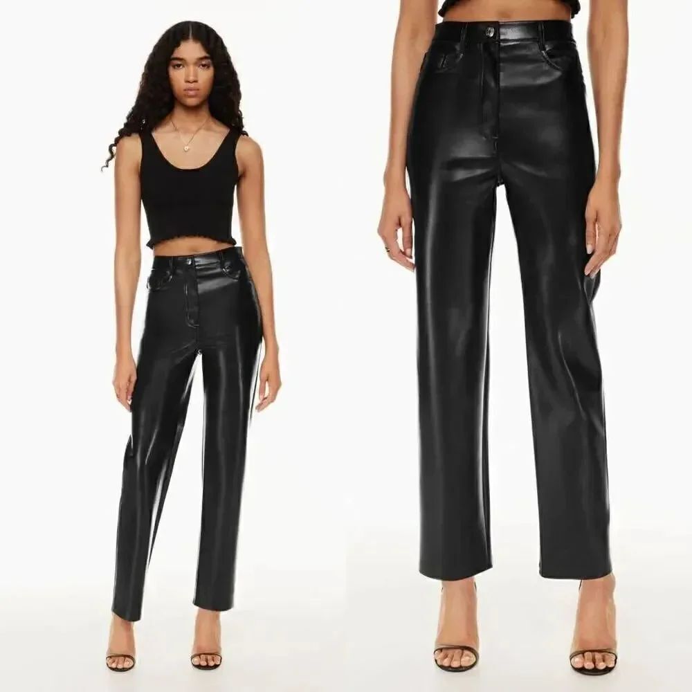 Wilfred The Melina™ Super High-Rise Fuax leather Pant 00 $148